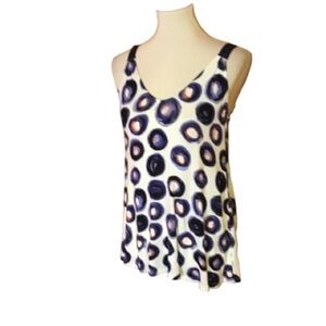 Anthropologie Akemi & Kin large Dots Tank Top